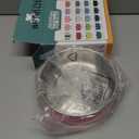 IKITCHEN Dog Bowl for Food and Water, 40 Oz Stainless Steel Pet Feeding Bowl, Durable Non-Skid Double Wall Insulated Heavy Duty with Rubber Bottom for Medium Large Dogs (40 Ounces/ 5 Cup, Pink)