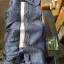 ZonLi Cooling Fitted Sheets,100% Rayon Derived from Bamboo Cooling Fitted Sheet Queen Size for Hot Sleeper, Deep Pocket Up to 21", Soft Bed Sheets, Hotel Silky Bedding Set,Blue Ashes