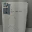 Brondell Bidet Toilet Seat Non-Electric Swash Seat, Fits Round Toilets, White Dual Nozzle System, Ambient Water Temperature Bidet with Easy Installation