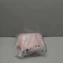 Jubilantex Pom Pom Blackout Curtains Blush Pink Thermal Insulated Curtains Blackout Window Treatments 63" Long for Girls Kids Bedroom,52" Wide,2 Panels