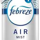 Febreze Air Mist, Air Freshener Spray, Odor Fighting Room Spray, Deodorizer for Home Bathroom Kitchen Office Apartment Dorm Room Classroom, Heavy Duty Crisp Clean Scent, 8.1oz, (Pack of 6)