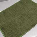 COSY HOMEER Door Mat 17" x 30" Non Slip Absorbent Entryway Rugs Dirt Trapper Doormats Washable Entrance Mats Low Pile Welcome Floor Mat for Front Back Door and Entry Mats,Green(Roll Packing)