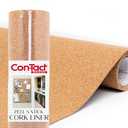 Con-Tact Brand Cork Roll, Self-Adhesive, 12" x 4', Set of 2
