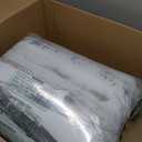 Nanko Queen Comforter Set 3pc, Art Grey White Printed Pattern Reversible Down Alternative Microfiber Bedding - All Season Duvet and 2 Pillowcases Bed Sets Modern for Women Men, Size 88 x 90 Gray