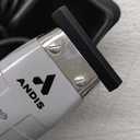 Andis 04780 Professional T-Outliner Beard & Hair Trimmer for Men with Carbon Steel T-Blade, Bump Free Technology  Corded Electric Beard Trimmer, GTO, Grey