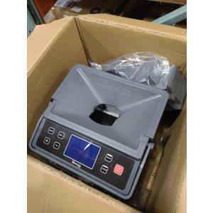 Cassida C300 Professional USD Coin Counter, Sorter and Wrapper/Roller, 300 coins/min, with Quickload and Printing-Compatible,Gray, Portable