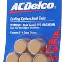 ACDelco GM Original Equipment 10-108 (12378255) Cooling System Sealing Tabs - 4 g (Pack of 5)