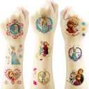 2 x 20PCS Cute Frozen Temporary Tattoos Stickers Cute Cartoon Waterproof Temporary Tattoos Stickers, Reward Supplies,Birthday Party Halloween and Christmas Surprise Decoration Supplies