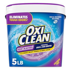 OxiClean Odor Blasters Versatile Odor and Laundry Stain Remover Powder, 5 lb