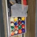 Jenaai 55 Pcs Pool Table Accessories 16 Pcs Billiard Balls 6 Set Pool Sticks Triangle Diamond Ball Holder Cue Chalks Cue Tip and Brush Set