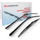 AUCERAMIC 24"+22"+18"(Set of 3) Windshield Wiper Blades Fit for BMW X5 E53 2000 2001 2002 2003 2004 2005 2006 All-Season Wiper Blades With Rear Wiper Blades Set 61610032743 61627074477