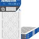 Aerostar Air Filter 10x20x1 MERV 13 AC Filter, HVAC, Furnace Filter, 4 Pack