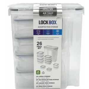 Lock Box™ 26 Piece Assorted Food Storage