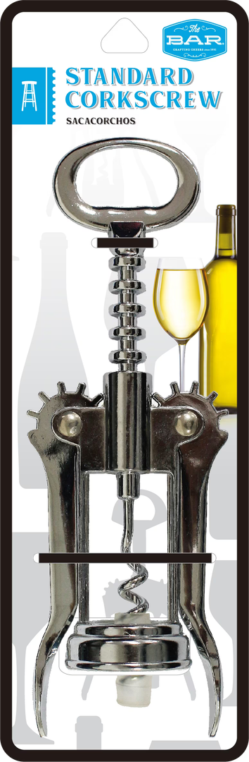 The Bar Corkscrew, Standard, Pack of 2