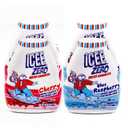 ICEE Zero Calorie Liquid Water Enhancer Flavor Drops - 1.62 Fluid Ounces (48 Milliliters) - Pack of 4 (Original Variety Pack) BB May 02 2025/ Aug 27 2025
