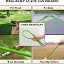 PWACCS Pressure Washer Hose for Power Washer 3600 PSI High Pressure Replacement Hose 1/4" x 25 FT Flexible Power Washing Extension Hose Compatible with M22 Fittings