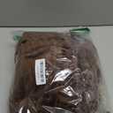 Simmore Decorative Spring Euro Sham Throw Pillow Covers 24x24 Set of 2, Soft Natural Plush Flannel Double-Sided Fluffy Couch Pillow Covers for Sofa Living Room, Brown