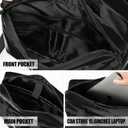 Messenger bag Laptop bag Briefcase Molle system Tactical style Detachable shoulder strap Shoulder Bags (Black 02)