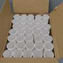 MAPVOLUT 70 Pieces Cardboard Tubes for Crafts, White Kraft Toilet Paper Rolls for Crafts - 1.5 x 3.2 Inches Strong and Pressure-Resistant Tubes for Craft Supplies DIY Art