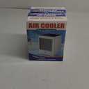 Portable Air Conditioners, Evaporative Air Cooler with 3 Wind Speeds 3 Timers Touch Screen Small Desktop Cooling Fan, Personal Mini Air Cooler for Home Room Camping Car Office (White)