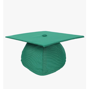 Unisex Adult Matte Graduation Cap with Tassel Year Charm 2025 Pack of 2