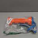 Chuckit! Rugged Bumper Dog Toy, Fetch Stick with TPR Ridges for Easy Grip, Medium Tug-of-War Toy for Medium Dogs, Floats in Water, 13.5", Orange and Blue (not recommended for Aggressive Chewers)
