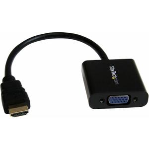 StarTech.com 1080p 60Hz HDMI to VGA High Speed Display Adapter - Active HDMI to VGA (Male to Female) Video Converter for Laptop/PC/Monitor (HD2VGAE2)