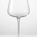 Stemmed Glasses Set of 4, 18OZ Large Crystal Glasses, Hand Blown Vintage Stemmed Glasses with Thin Rim, Large Bowl, Long Stem, Gifts for Wedding, Valentine's Day, Housewarming, Birthday