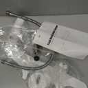 SAMODRA Ultra-Slim Hygienic Bidets Attachment for Existing Toilets - Adjustable Fresh Water Pressure Dual Nozzle (Frontal & Rear Wash) Easy to Install, Silver