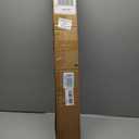 UNISHADES No Drill Blinds for Windows 1" Vinyl L-Shaped Slats Cordless Mini Blinds for Home, for Window Size 34.5" W 64" H White