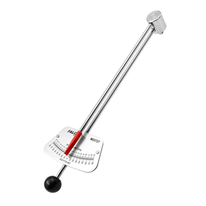 FALOSI 1/4inch Drive Beam Torque Wrench  080 Inch/Pounds and 09 Newton/Meter Torque Wrench  High Visibility Markings for Easy Readings