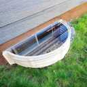 Polycarbonate Window Well Cover, Heavy-Duty (Sloped, 42" W x 18" L)