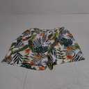 IFFEI Family Matching Swimsuits Two Pieces Bikini Set Floral Leaf Printed Bathing Suits For Men and Women Size: L