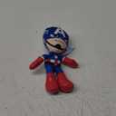 Marvel Plush Character Figure, 8-Inch Captain America Super Hero Soft Doll in Fun-to-Touch Fabrics, Collectible Gift for Kids & Fans Ages 3 Years Old & Up