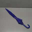 Totes Kids Pinch Proof Bubble Umbrella with Enhanced Visibility (38" Canopy, BLUE)