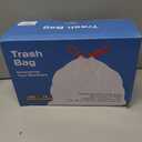 13.2 Gallon Tall Kitchen Drawstring Trash Bags, 120 Count Pre-separated Garbage Bags, Unscented, Leak Proof, Waste Bag for Kitchen, Office, Home