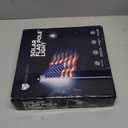 Solar Flag Pole Light - 111 LED - Brightest Outdoor Flagpole Light for Most In-Ground Flagpoles - Dusk to Dawn Lighting - Pole Topper - Rechargeable Battery