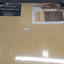 JBER Wood-Pattern Acoustic Panels 23.6" x 23.6", 6 Pack, Dark Walnut, 72"×48"