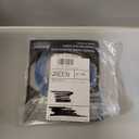 4.7mm(3/16") Steel Security Cable with Loops, Bike Lock Cable, 2Pack