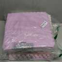 Amylove 12 Pack Plush Foam Floor Mat Square Interlocking Carpet Tiles with Border Fluffy Play Mat Floor Tiles Soft Climbing Rugs for Bedroom Playroom, 12 x 12 x 0.4 in(White, Light Pink, Mauve)