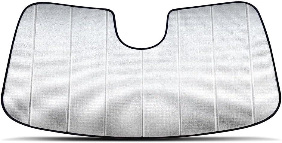 Custom Fit Windshield Foldable Sunshade for 2025 Toyota Camry Sedan, Compact Reflective Sun Shade Block UV Rays Visor Protector Folding Insulation Accessories (Made in USA)