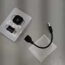 2-in-1 Wireless CarPlay & Android Auto Adapter, Plug & Play CarPlay Dongle Converts Wired to Wireless, Fast Auto-Connect, No Delay, Compact Design for iPhone & Android with USB/USB-C Port(Black)