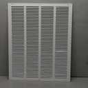 20x25 Air Return Grille(Duct Opening Size),Air Return Vent Cover,Flat Vent Cover,Rejillas De Aire Acondicionado para Casa,Return Air Grilles,Outer Dimensions:21.75"Wx26.75"H(20"Wx25"H, Duct Opening)