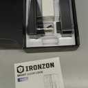 IRONZON Smart Door Lock Deadbolt Lock with Touchscreen Keypad, Fingerprint Door Lock for Front Door, 5-in-1 Keyless Entry Door Lock, App Control, 4 IC Cards, Auto Lock, 15-Min Installation