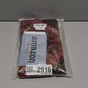 Embroidery Luxury Table Runner Jacquard Fabric Table Runner with Multi-Tassels for Dining Room Dresser Wedding Party Decorations, 13" x 62", Red