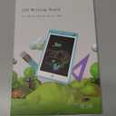 FLUESTON LCD Writing Tablet, Doodle Board Toys Gifts for 3-8 Year Old Girls Boys, 10 Inch Colorful Electronic Board Drawing Pad for Kids, Gifts for Toddler Educational Learning Travel Birthday, Blue