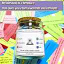 Bible Verse Jar, 90 Color Coded Prayer Scripture Cards for Emotions and Feelings, Christian Gifts for Women, Mothers Day Gift, Her Graduation Gifts, Prayer Bible Verse Comes (2pcs)