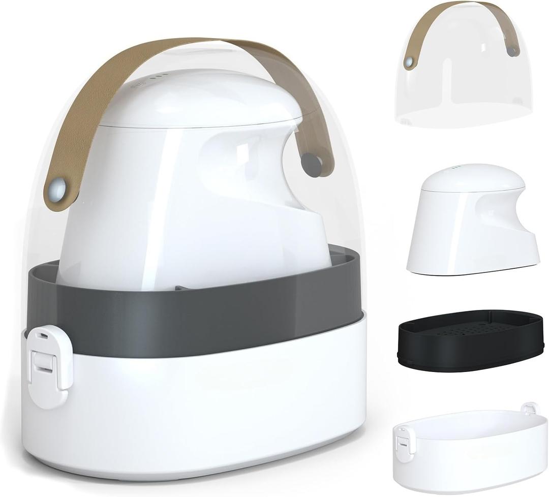 AUSHITO 2 in 1 Mini Heat Press Machine for T Shirts Shoes Bags Hats 4.53x3 Inch Easy Press Portable Heat Transfer Machine 350W Mini Easy Iron Press Machine Small HTV Vinyl Projects for DIY Works