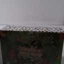 DR.DUDU Christmas Tree Ornaments 6 Pcs 12'' Gold Picks and Sprays with Brown Pine Cone Green Poinsettia Leaf, Artificial Berry Branches Stems Decorations DIY Crafts for Vase Filler Wreath Decor (Gold)