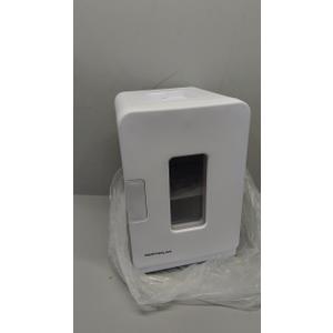 NORTHCLAN Mini Fridge for Bedroom, 15 Litre/21 Cans Portable Mini Refrigerator with AC/DC Power for Office, Dorm and Car, White (White)